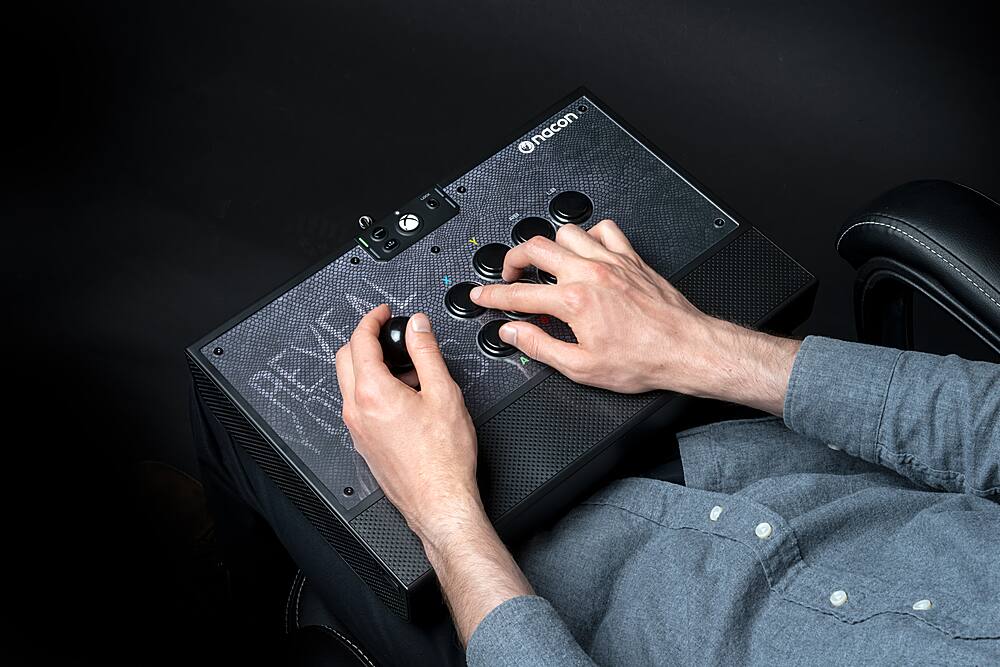 Alt View 13. RIG - Nacon Daija Arcade Stick for Xbox and PC - Black.