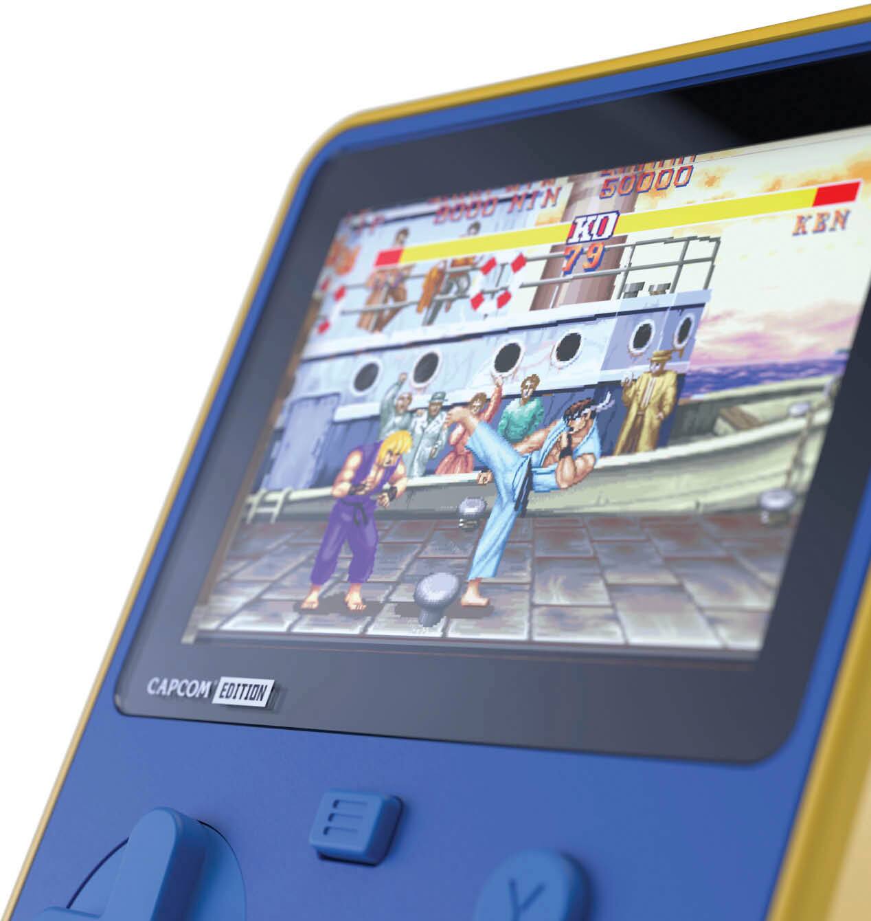 Blaze Entertainment Hyper Mega Tech! CAPCOM Super Pocket Blue