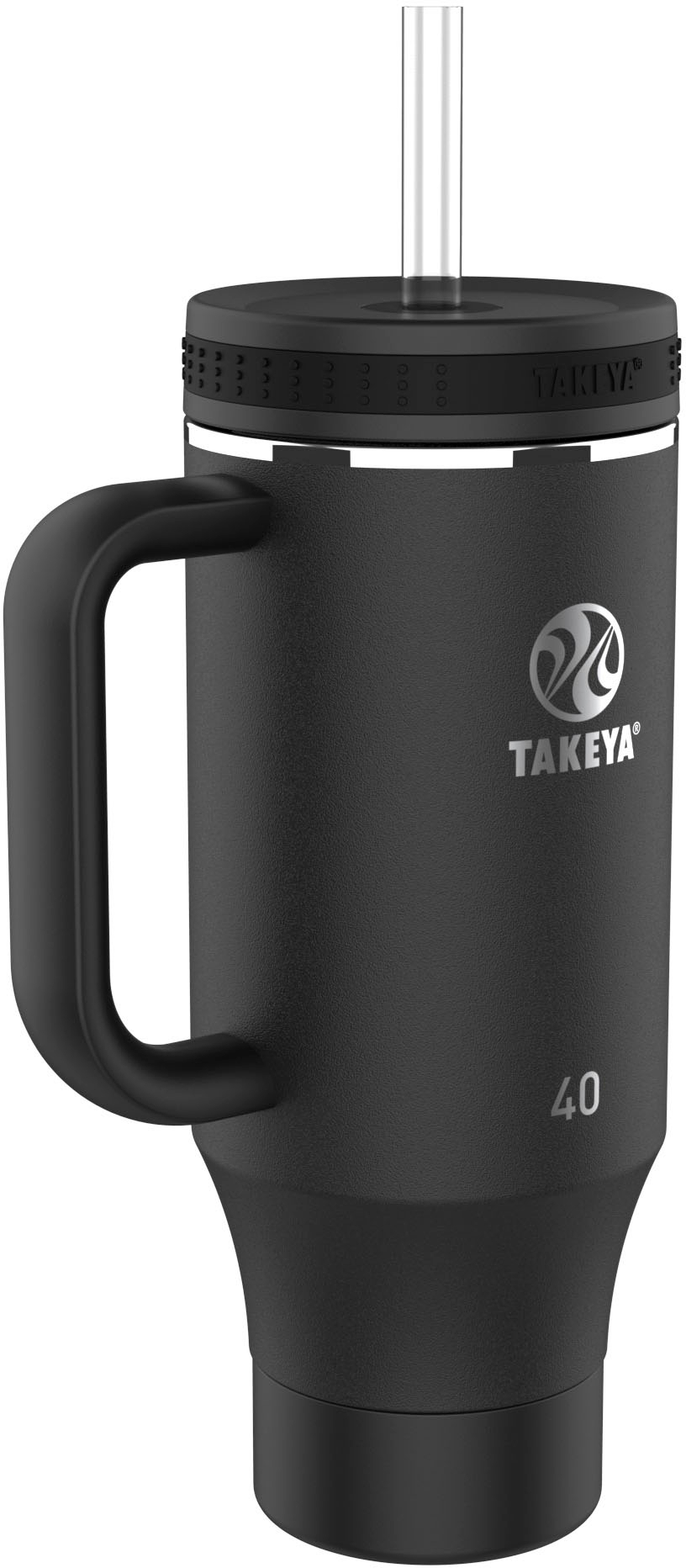Takeya Fixed Handle Tumbler 40 oz - Onyx