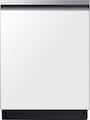 Samsung - 24" Bespoke AutoRelease Dry Smart Built-In Stainless Steel Tub Dishwasher with 3rd Rack, StormWash, 46 dBA - White Glass