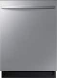 Samsung - 24" AutoRelease Dry Built-In Hybrid Stainless Steel Tub Dishwasher with 3rd Rack, Fingerprint Resistant, 51 dBA - Stainless Steel