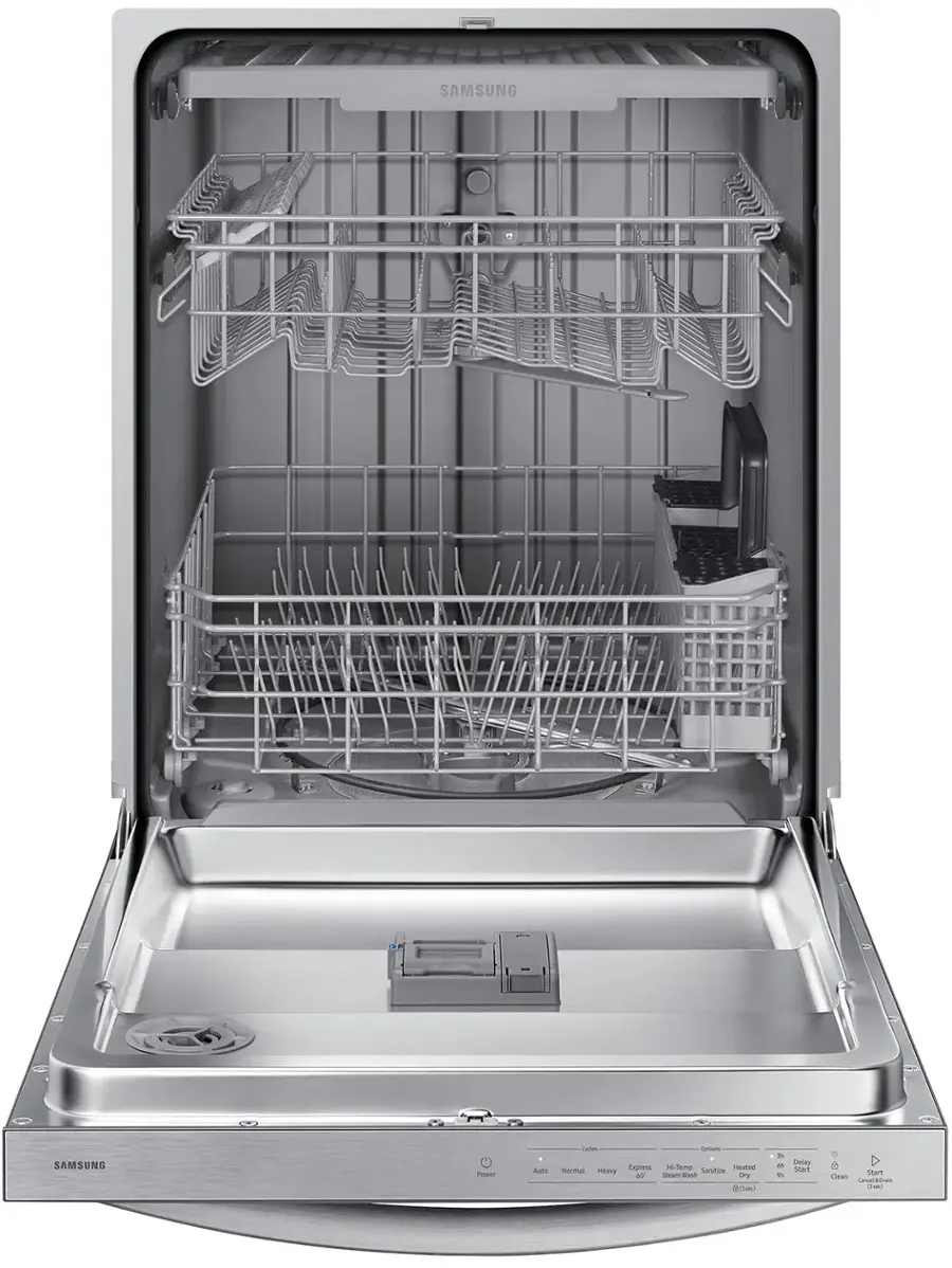Alt View 14. Samsung - AutoRelease Dry Built-in Dishwasher with 3rd Rack, Fingerprint Resistant, 51 dBA - Fingerprint Resistant Stainless Steel.