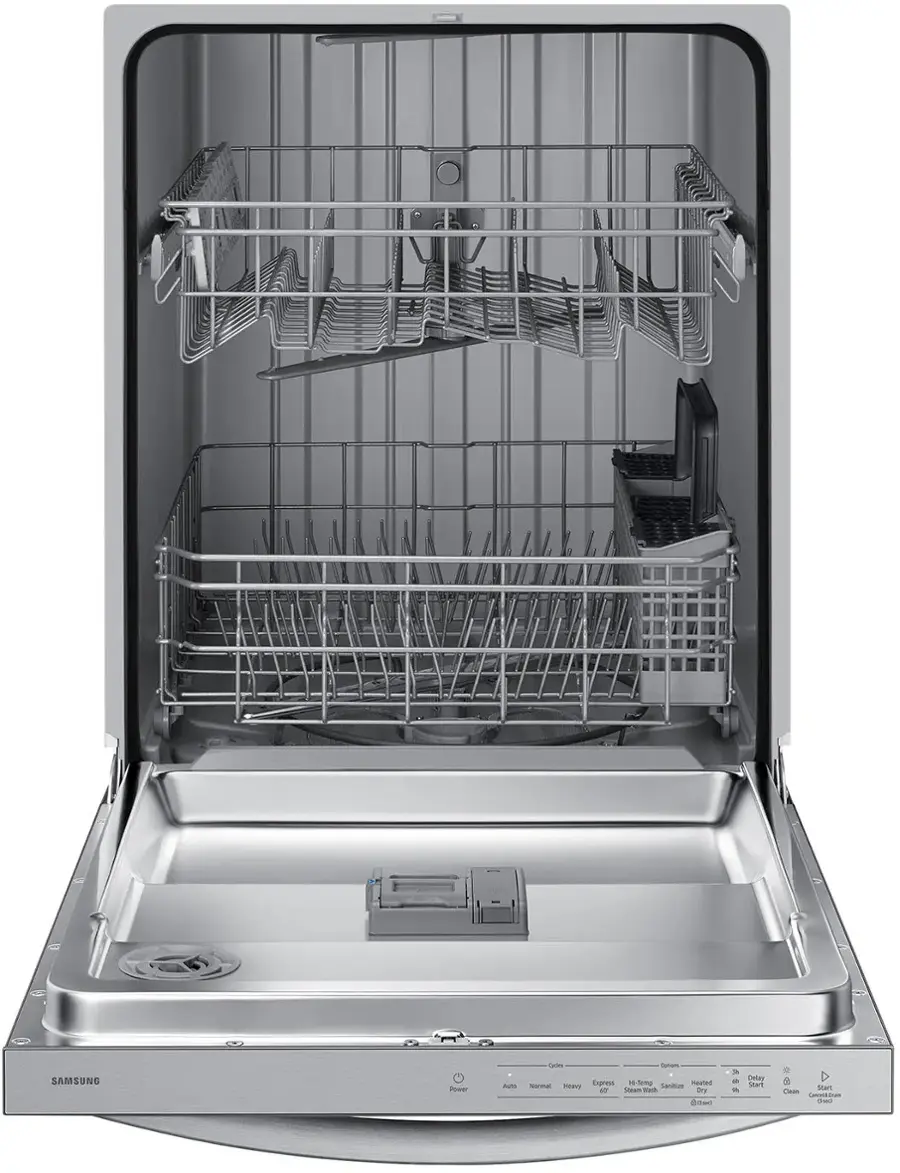 Alt View 14. Samsung - 24” Top Control Built-In Dishwasher with Height-Adjustable Rack, 53 dBA - Fingerprint Resistant Stainless Steel.