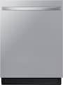 Samsung - 24" AutoRelease Dry Smart Built-In Stainless Steel Tub Dishwasher with 3rd Rack, StormWash, 46 dBA - Stainless Steel
