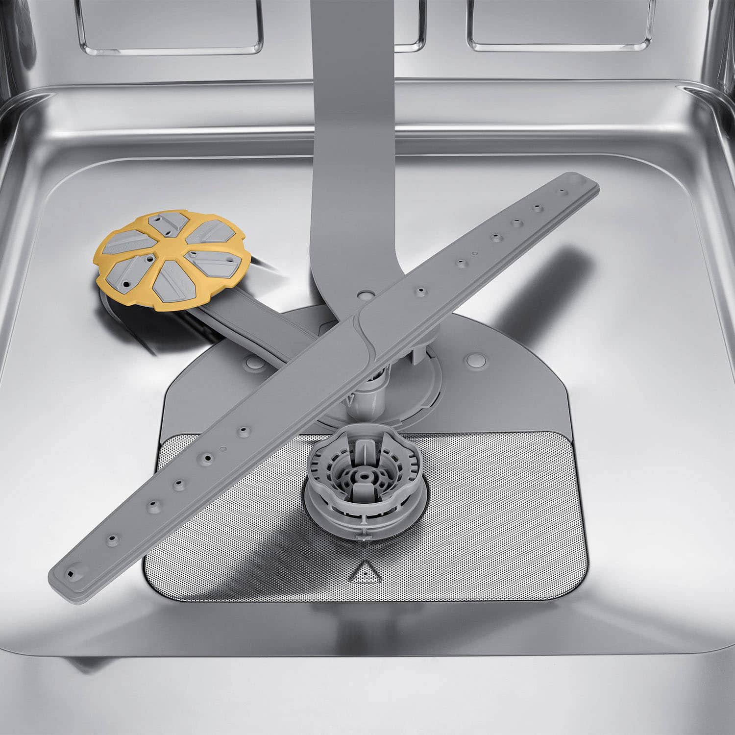 Alt View 18. Samsung - AutoRelease Dry Smart Built-In Stainless Steel Tub Dishwasher with 3rd Rack, StormWash, 46 dBA - Stainless Steel.