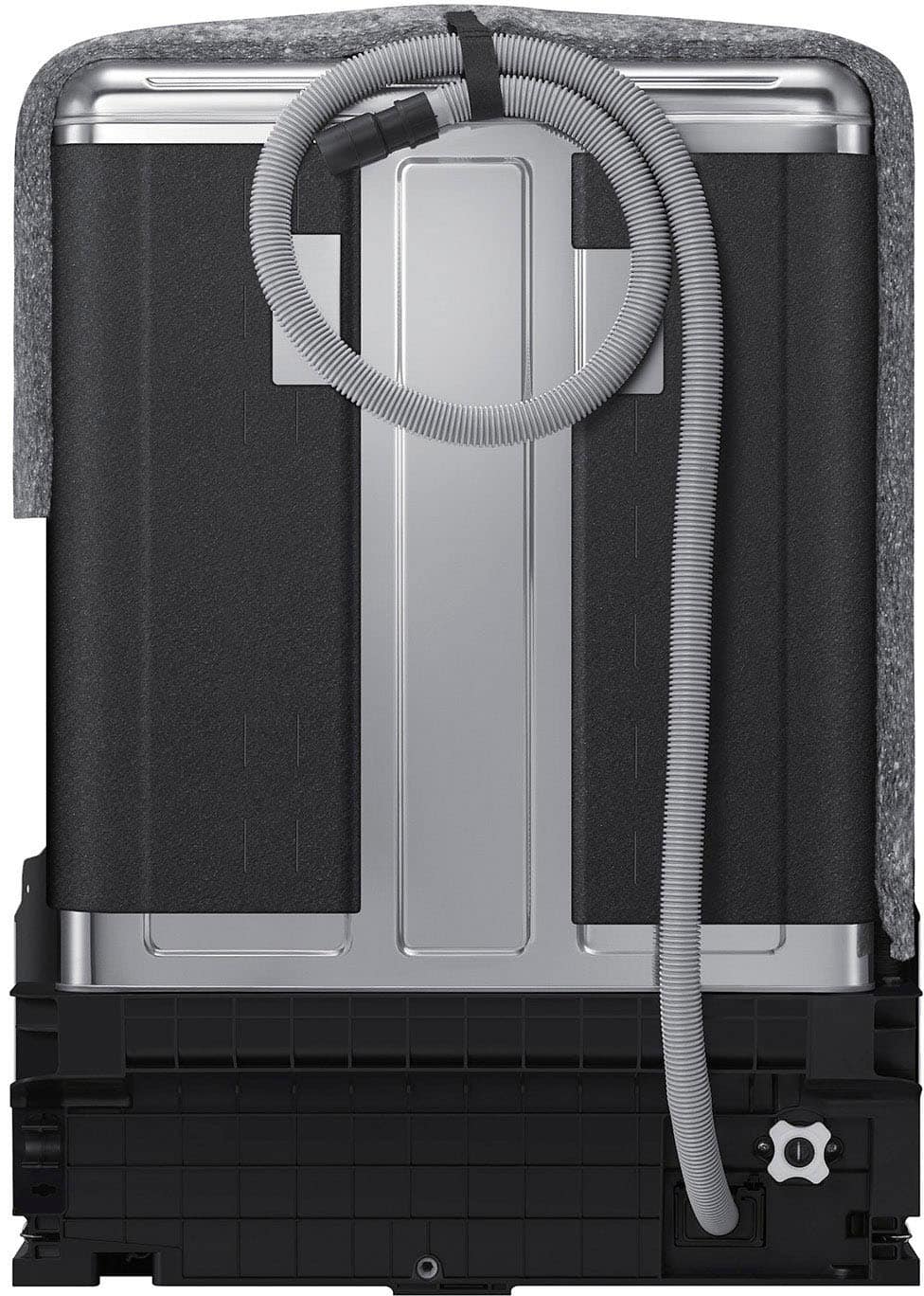 Alt View 20. Samsung - AutoRelease Dry Smart Built-In Stainless Steel Tub Dishwasher with 3rd Rack, StormWash, 46 dBA - Fingerprint Resistant Matte Black Steel.