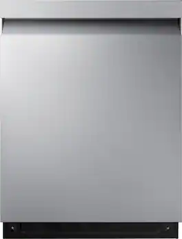 Samsung - 24" AutoRelease Dry Smart Built-In Tub Dishwasher with 3rd Rack, StormWash, 46 dBA - Stainless Steel