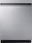 Samsung - 24" AutoRelease Dry Smart Built-In Stainless Steel Tub Dishwasher with 3rd Rack, StormWash, 46 dBA - Stainless Steel