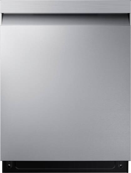 Samsung - 24" Top Control Smart Built-In Stainless Steel Tub Dishwasher with Storm Wash, 48 dBA - Stainless Steel