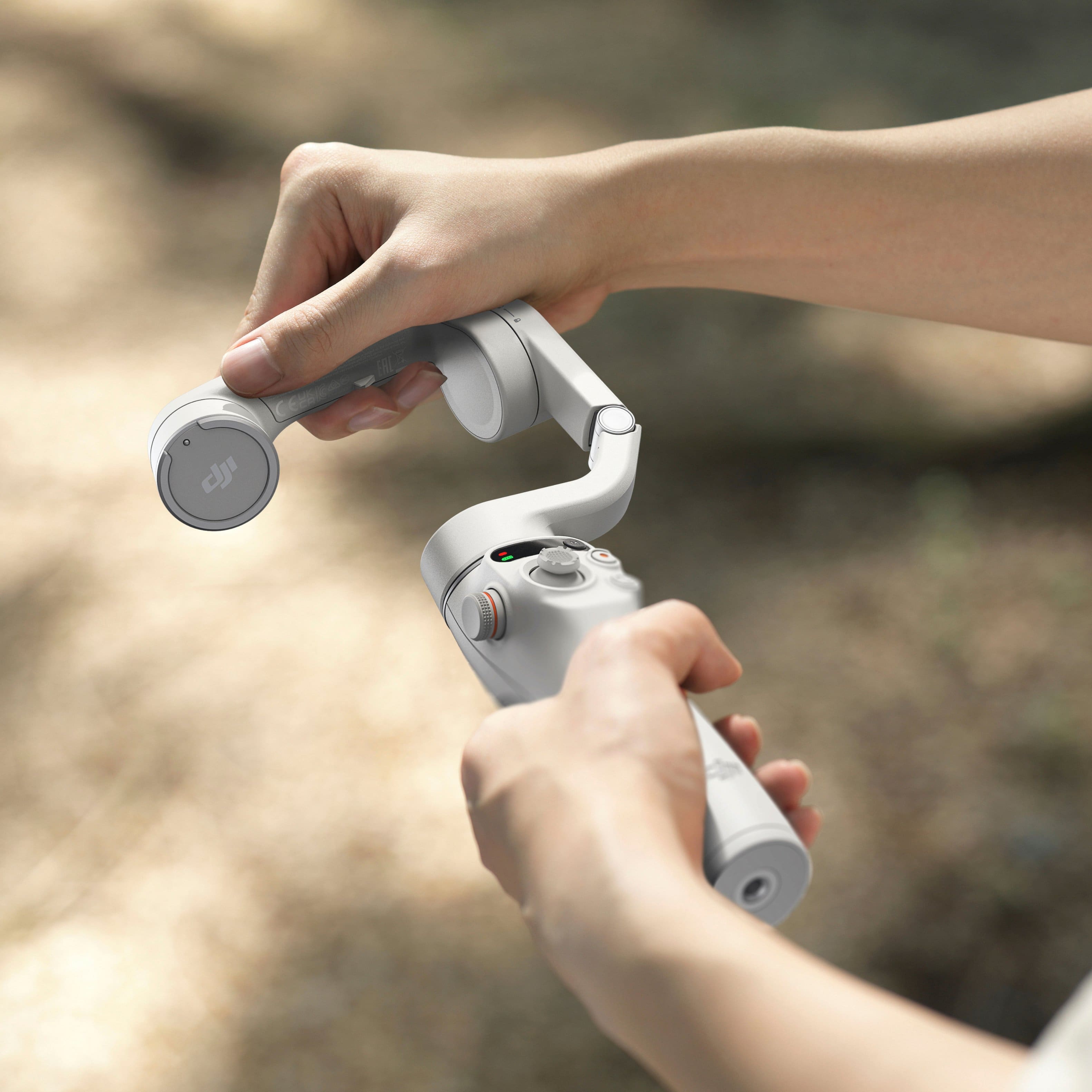 Alt View 14. DJI - Osmo Mobile 6 3-Axis Gimbal Stabilizer for Smartphones - Platinum Gray.