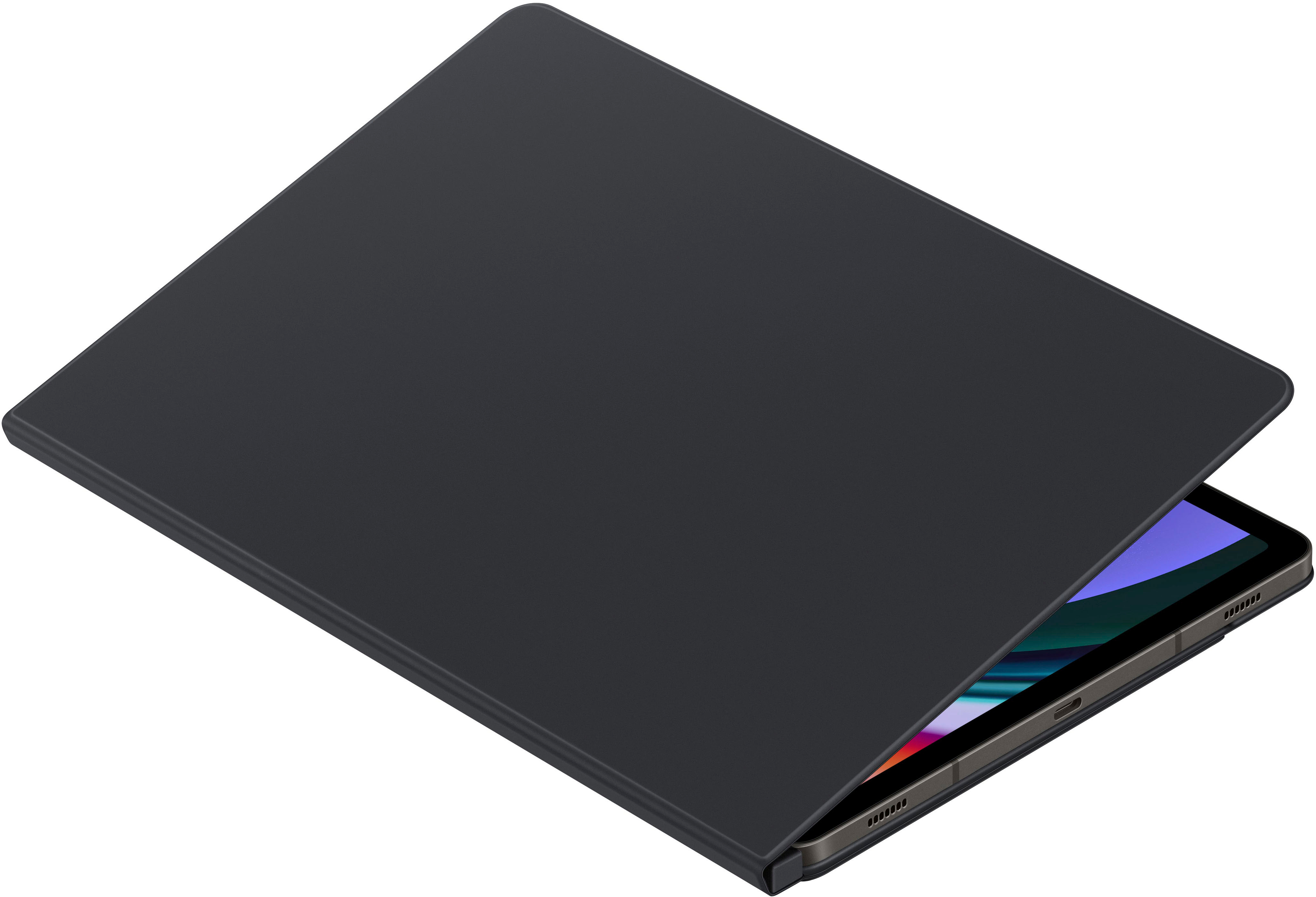 Herziening Computerspelletjes spelen schuintrekken Samsung Galaxy Tab S9 Smart Book Cover Black EF-BX710PBEGUJ - Best Buy