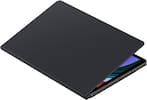 Front. Samsung - Galaxy Tab S9 / S9 FE Smart Book Cover - Black.