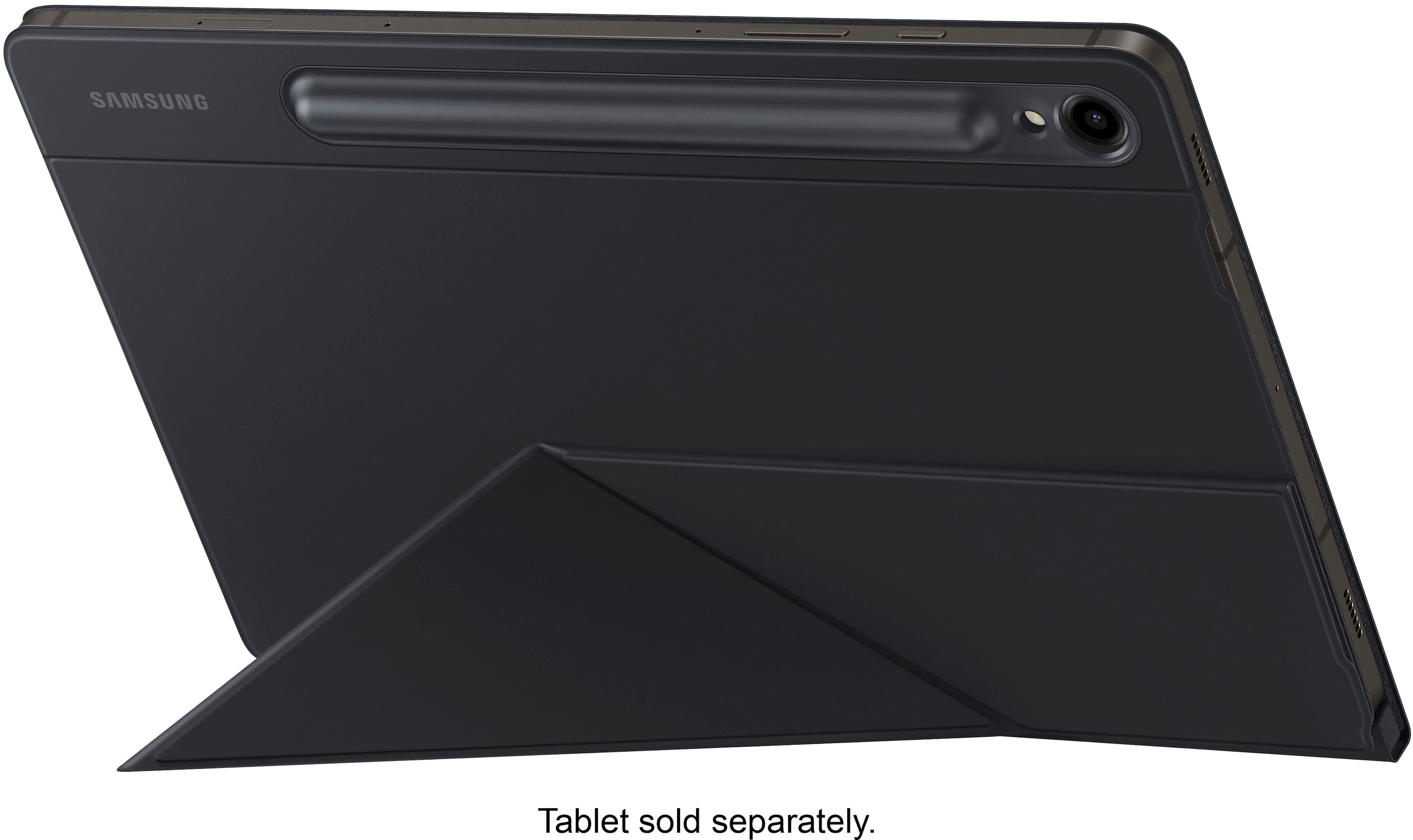Alt View 11. Samsung - Galaxy Tab S9 / S9 FE Smart Book Cover - Black.