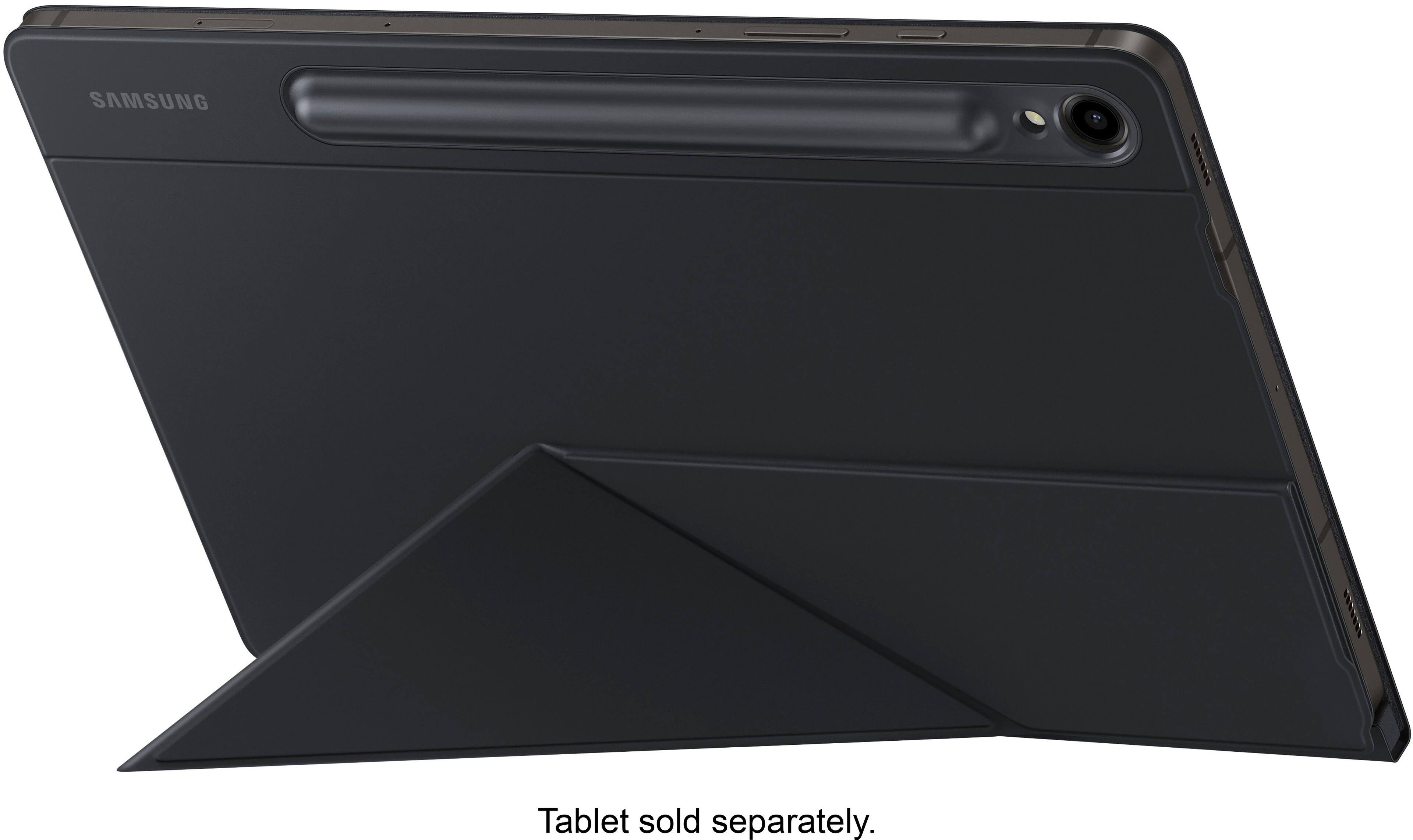 Alt View 11. Samsung - Galaxy Tab S9 / S9 FE Smart Book Cover - Black.
