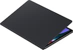 Front. Samsung - Galaxy Tab S9+ / S9 FE+ Smart Book Cover - Black.