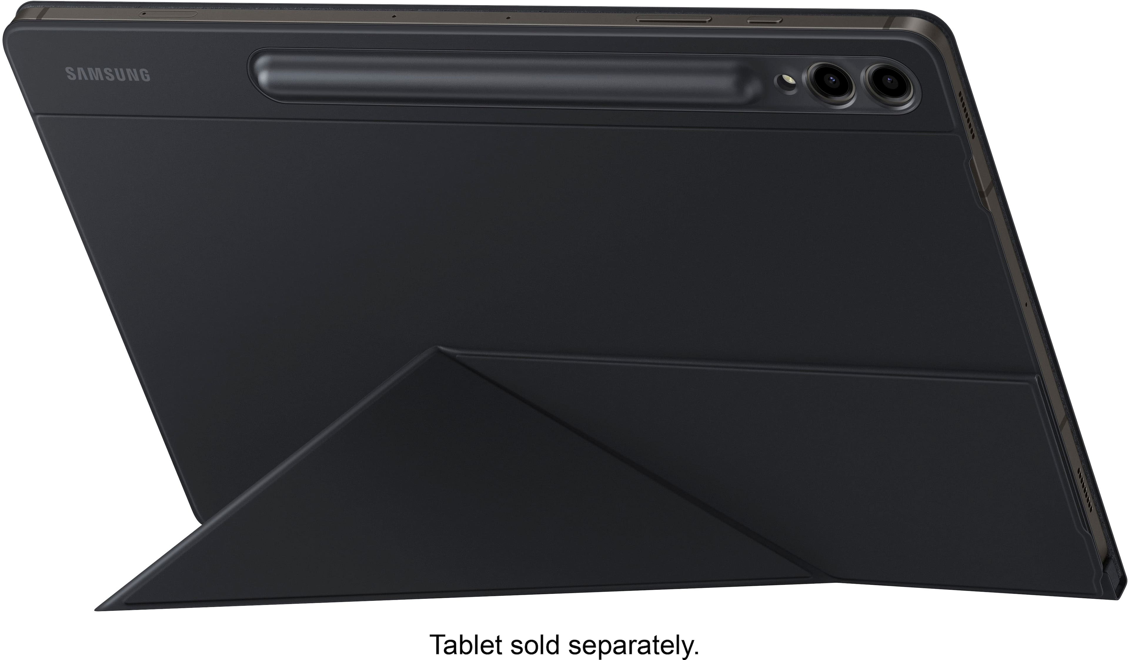 Alt View 11. Samsung - Galaxy Tab S9+ / S9 FE+ Smart Book Cover - Black.
