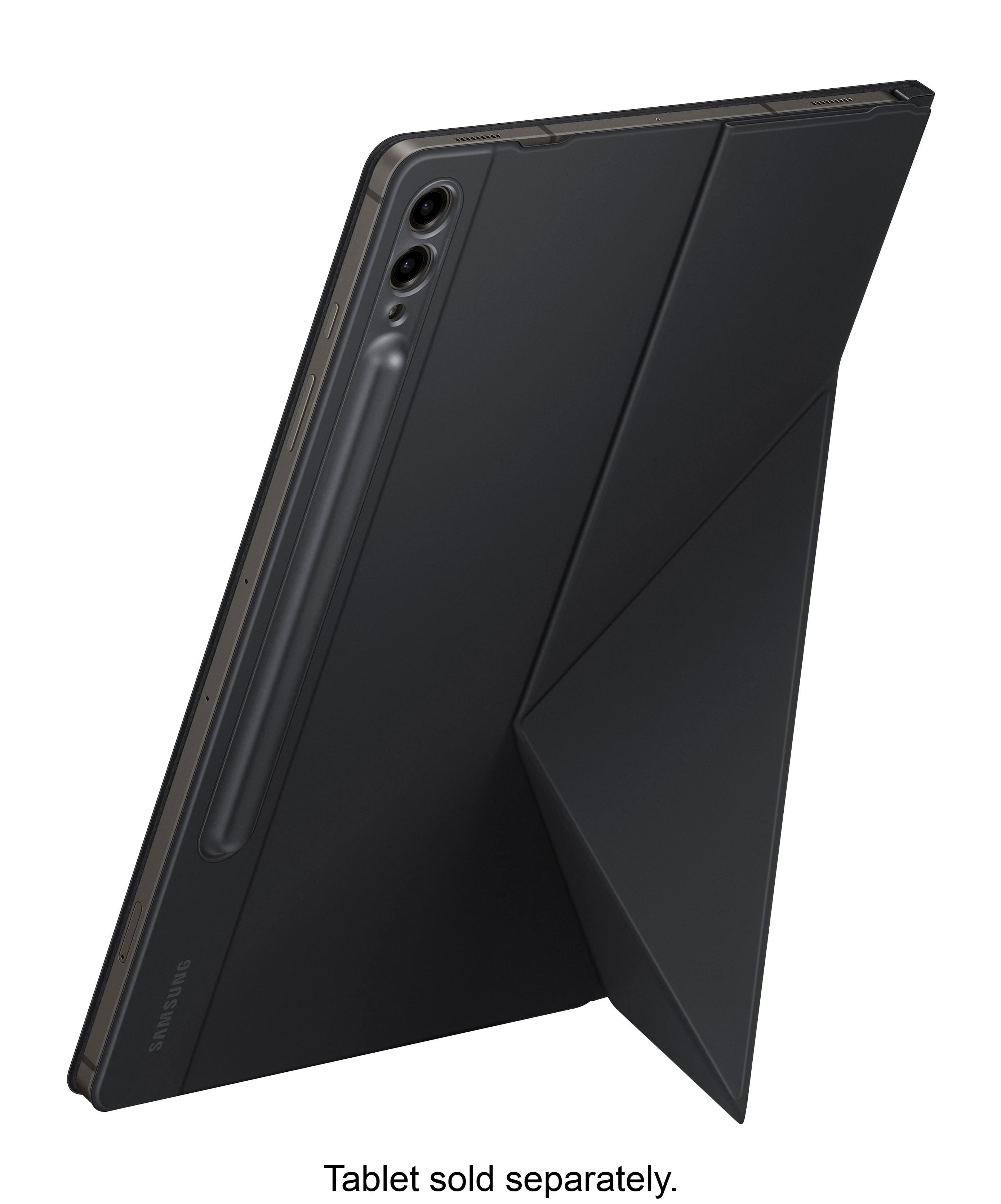 Alt View 12. Samsung - Galaxy Tab S9+ / S9 FE+ Smart Book Cover - Black.