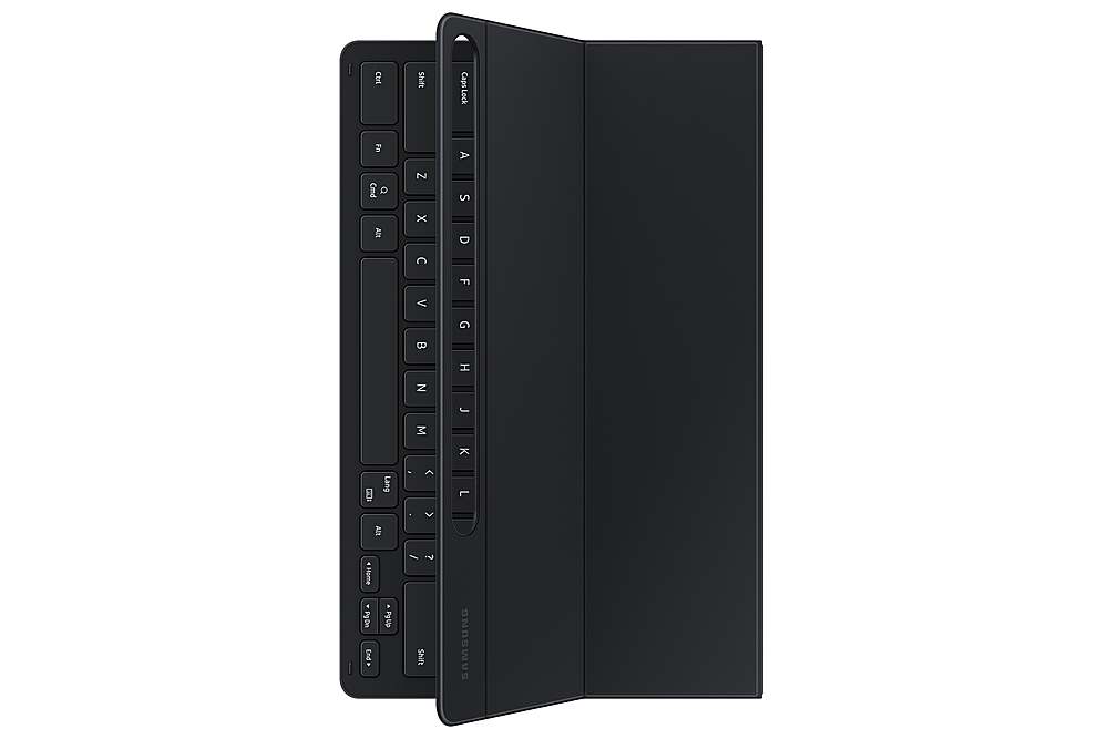 Alt View 17. Samsung - Galaxy Tab  S9/ S9 FE Book Cover Keyboard Slim - Black.