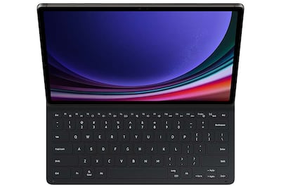 Samsung Galaxy Tab S9/ S9 FE Book Cover Keyboard Slim Black EF Samsung Galaxy Tab S9/ S9 FE Book Cover Keyboard Slim Black EF