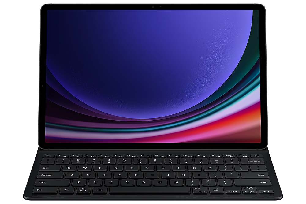 Alt View 20. Samsung - Galaxy Tab  S9/ S9 FE Book Cover Keyboard Slim - Black.