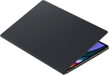 Samsung - Galaxy Tab S9 Ultra Smart Book Cover - Black - Front_Zoom