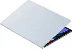 Front. Samsung - Galaxy Tab S9+ / S9 FE+ Smart Book Cover - White.
