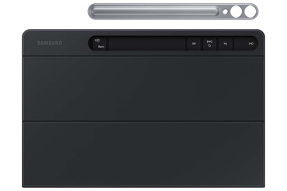 Alt View 14. Samsung - Galaxy Tab S9+ / S9 FE+ Book Cover Keyboard Slim - Black.