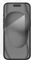 Alt View 11. ZAGG - InvisibleShield Glass+ Defense Screen Protector for Apple iPhone 15 - Clear.
