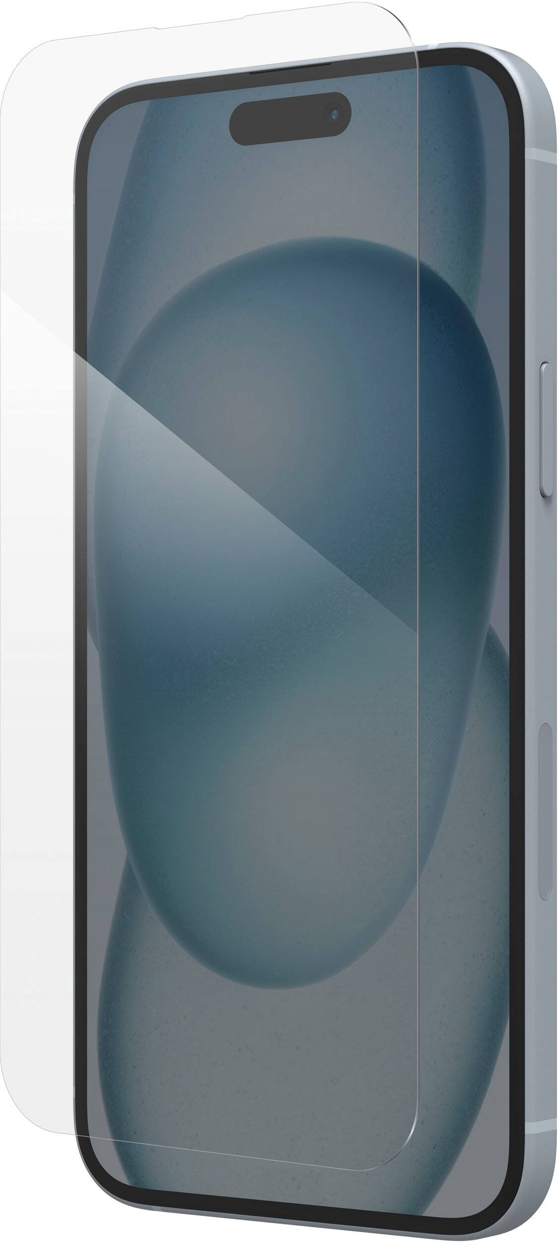 Alt View 12. ZAGG - InvisibleShield Glass+ Defense Screen Protector for Apple iPhone 15 Plus - Clear.