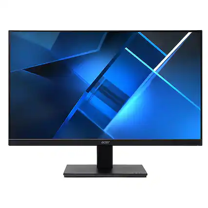 Front. Acer - Vero V7 21.5" LCD FHD Freesync Monitor (HDMI, VGA, DisplayPort) - Black.