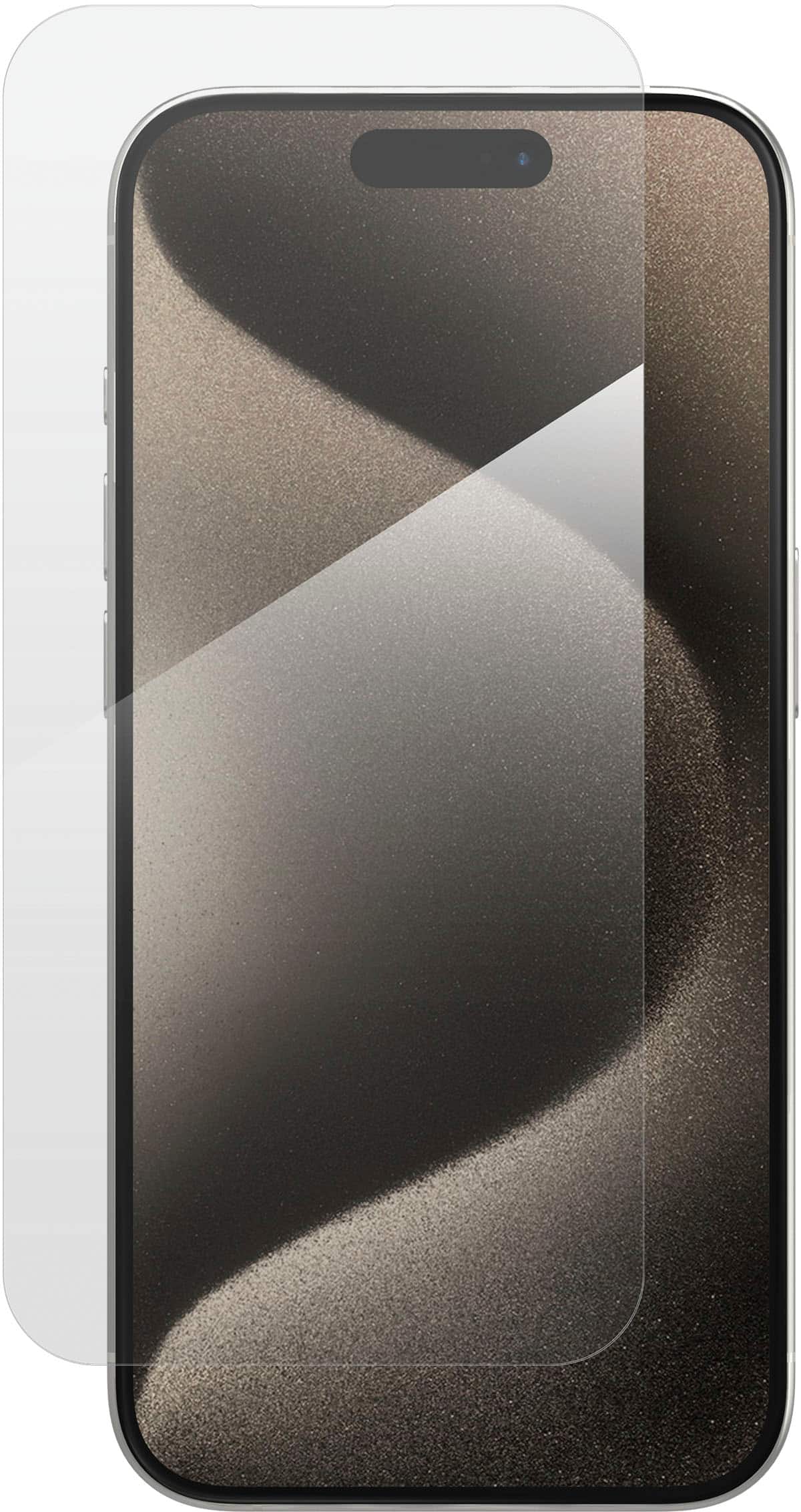 Alt View 11. ZAGG - InvisibleShield Glass+ Defense Screen Protector for Apple iPhone 15 Pro - Clear.