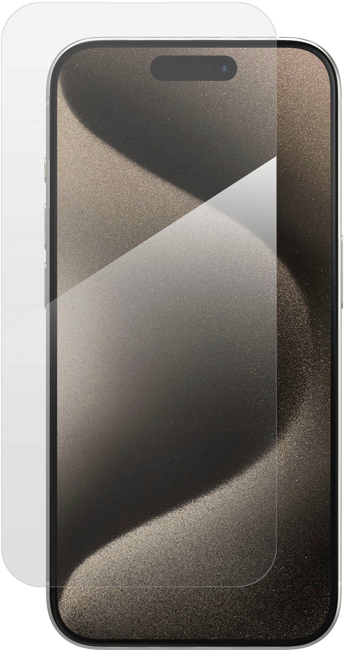 Alt View 11. ZAGG - InvisibleShield Glass+ Defense Screen Protector for Apple iPhone 15 Pro - Clear.