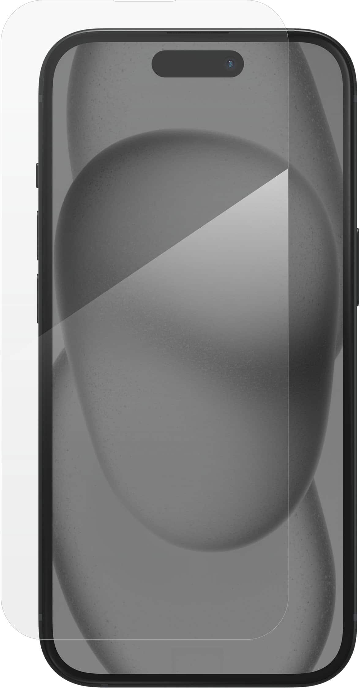 Alt View 11. ZAGG - InvisibleShield Glass Elite Maximum Impact & Scratch Screen Protector for Apple iPhone 15 - Clear.