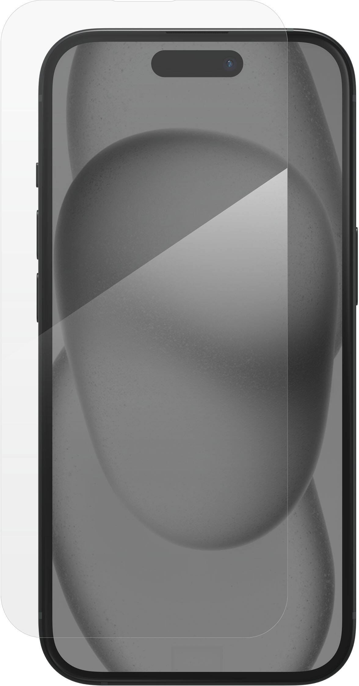 Alt View 11. ZAGG - InvisibleShield Glass Elite Maximum Impact & Scratch Screen Protector for Apple iPhone 15 - Clear.