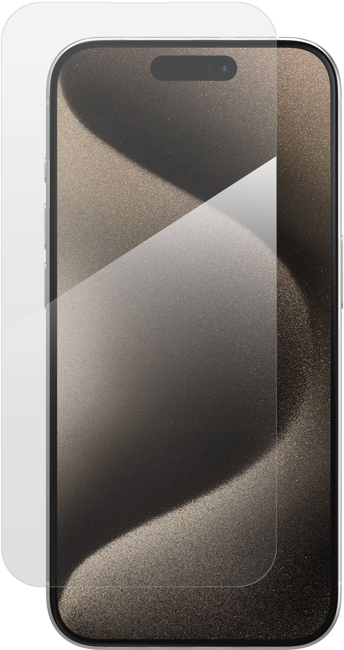 Alt View 11. ZAGG - InvisibleShield Glass Elite Maximum Impact & Scratch Screen Protector for Apple iPhone 15 Pro - Clear.