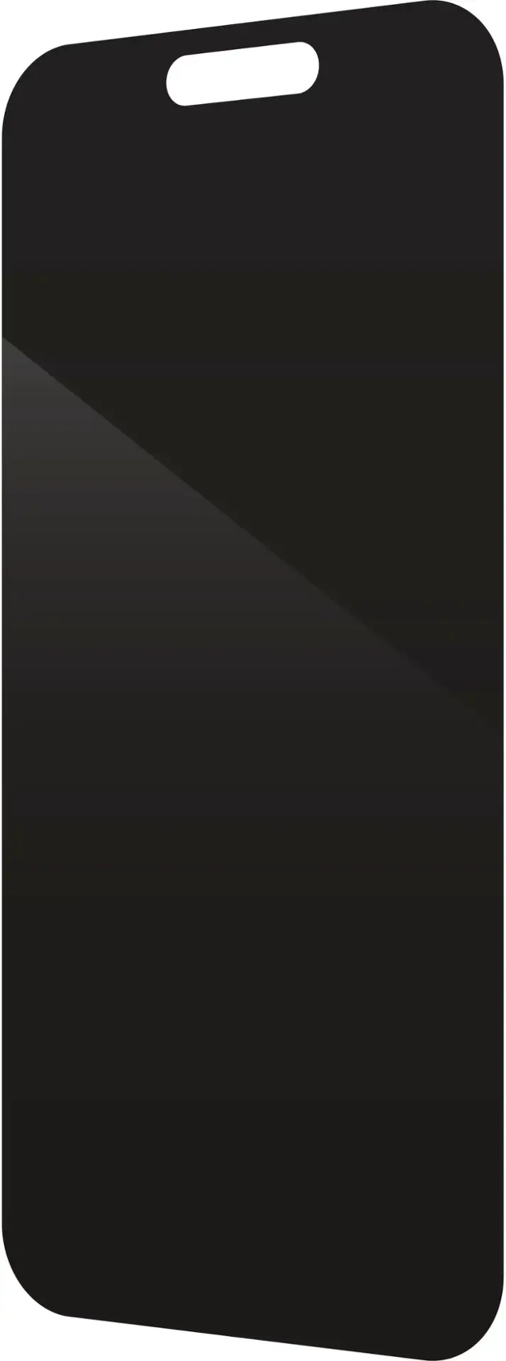 Alt View 15. ZAGG - InvisibleShield Glass Elite Privacy Maximum Impact & Privacy Filtering Screen Protector for Apple iPhone 15 Pro - Clear.