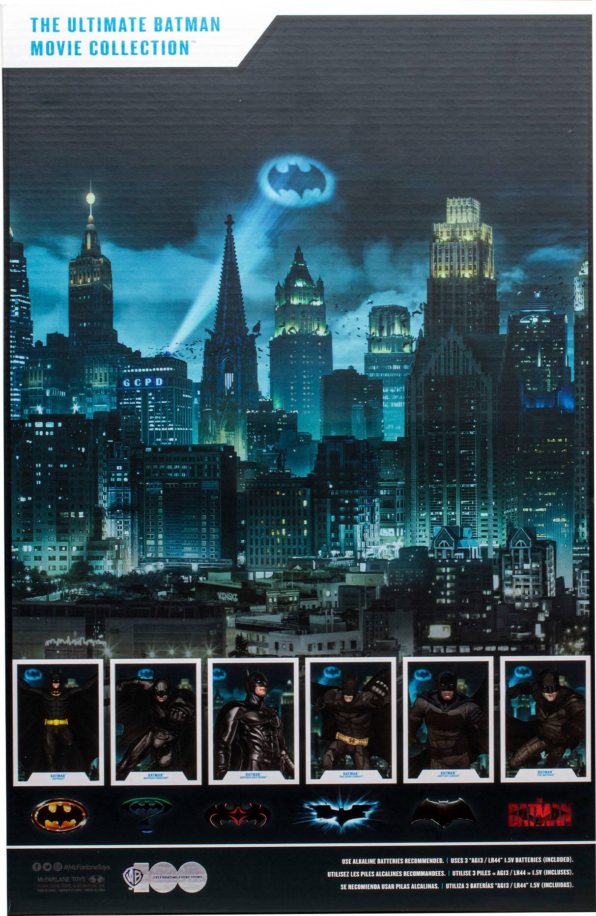 McFarlane Toys Batman The Ultimate Movie Collection 6 Pack 15759 - Best Buy