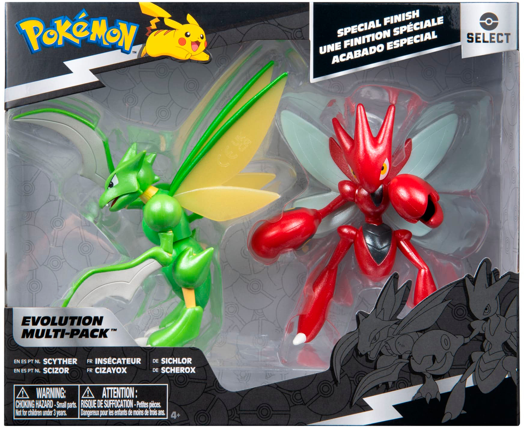 Pokemon Battle Figure 2 Pack - Features 4.5-Inch Charizard and 2-Inch  Pikachu Battle Figures 