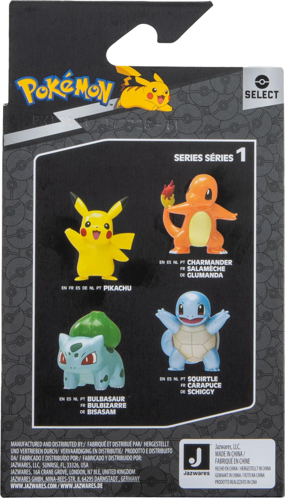 Left View: Jazwares - Pokemon Select - 3" Metallic Figure - Bulbosaur