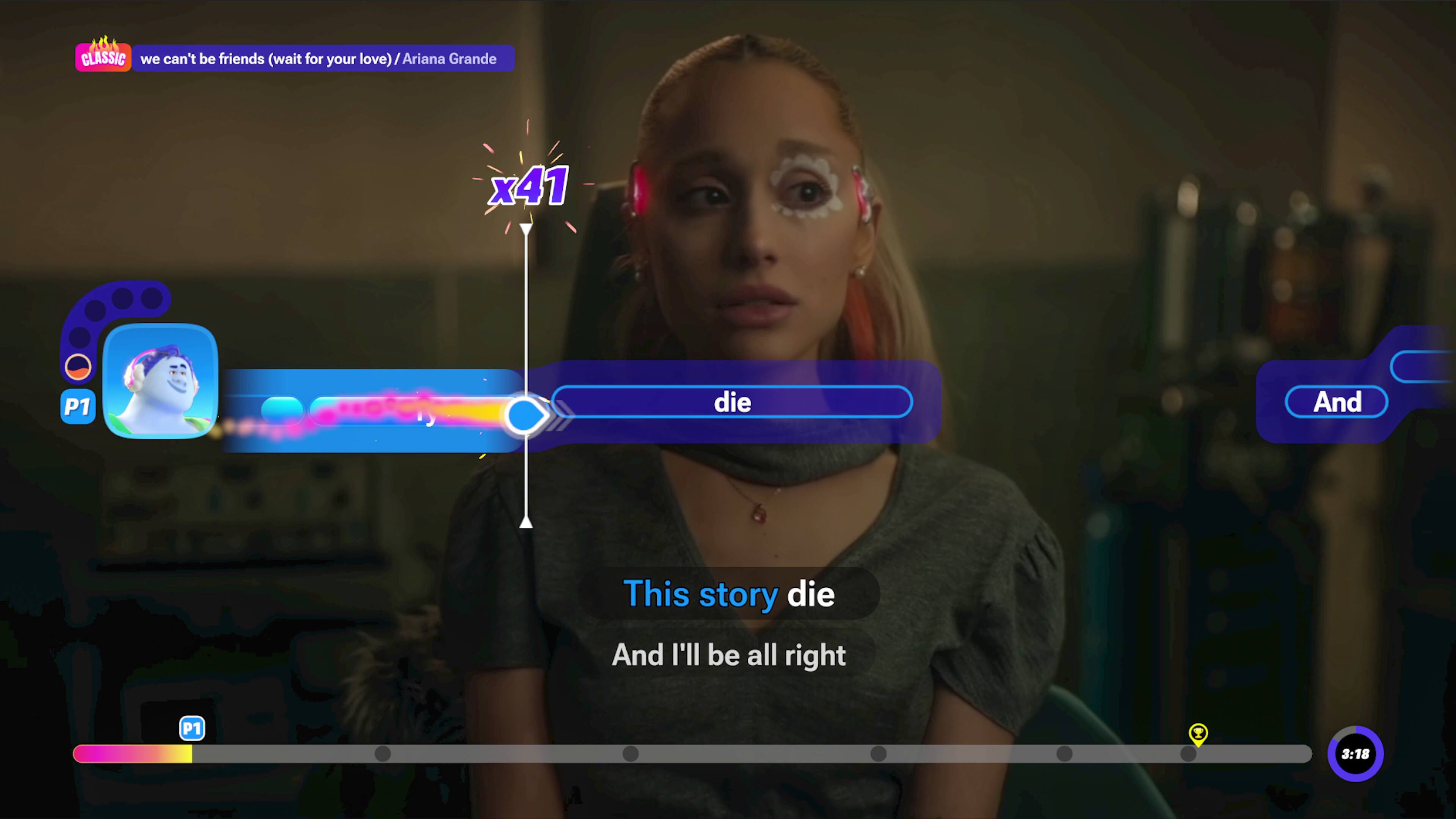 CLASSIC we can't be friends (wait for your love) / Ariana Grande x41 P1 die And This story die And I'll be all right P1 3:18