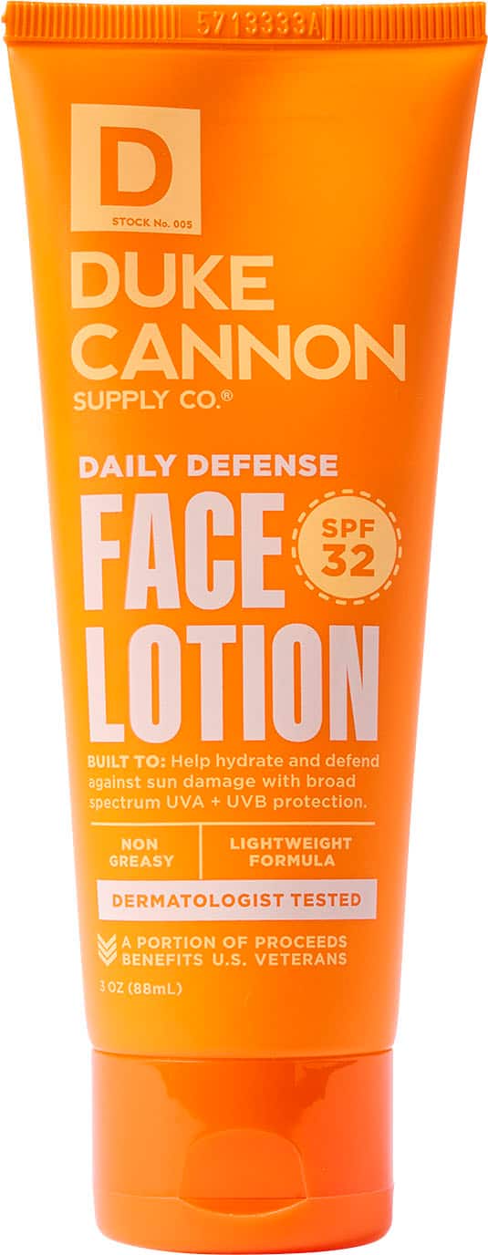 Duke Cannon - Face Lotion - Energizing Daily Defense with SPF 32 - Angle_Zoom