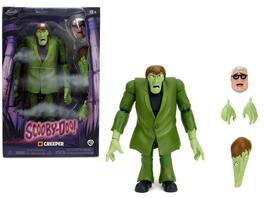 Creeper 6" Moveable Figure with Accessories and Alternate Head and Hands "Scooby-Doo!" Franchise Model by Jada - Multicolor