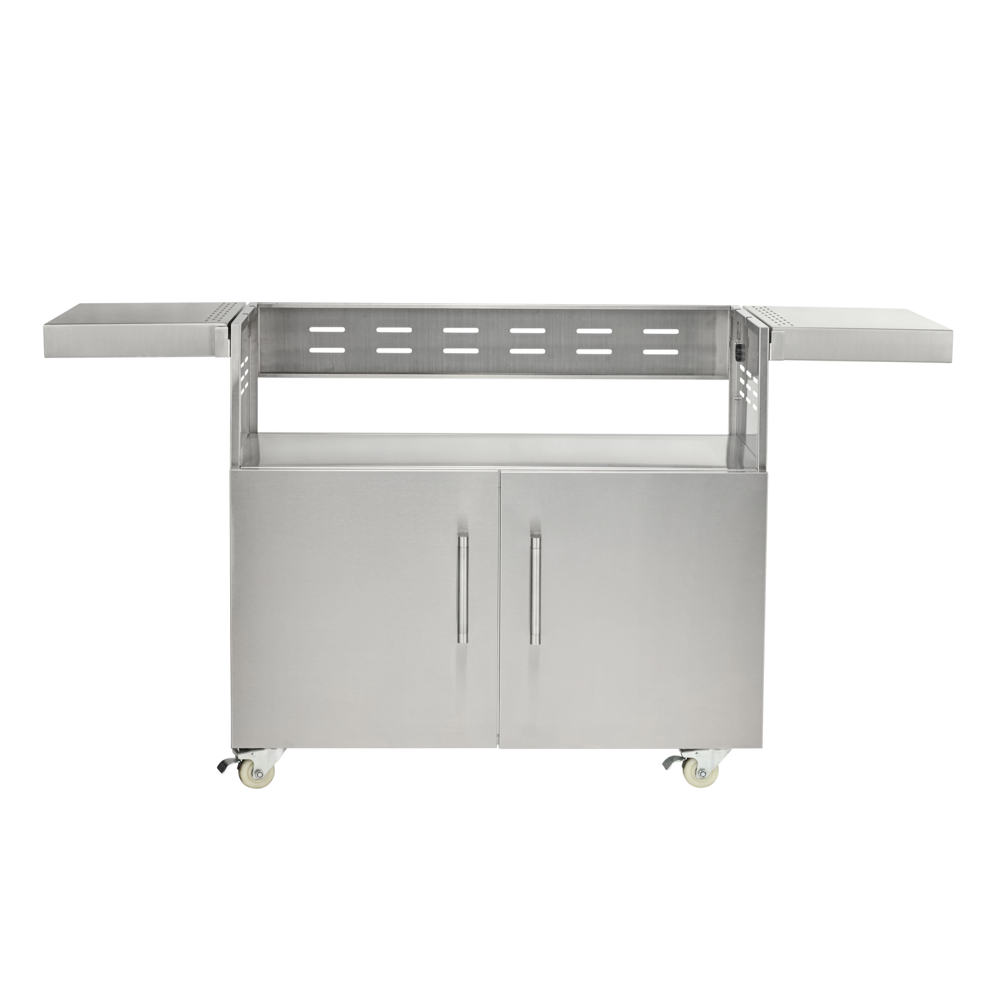 Front. Coyote Outdoor Living - Coyote Outdoor Living cart For 42" CL or SL-Series Grill - Stainless Steel.