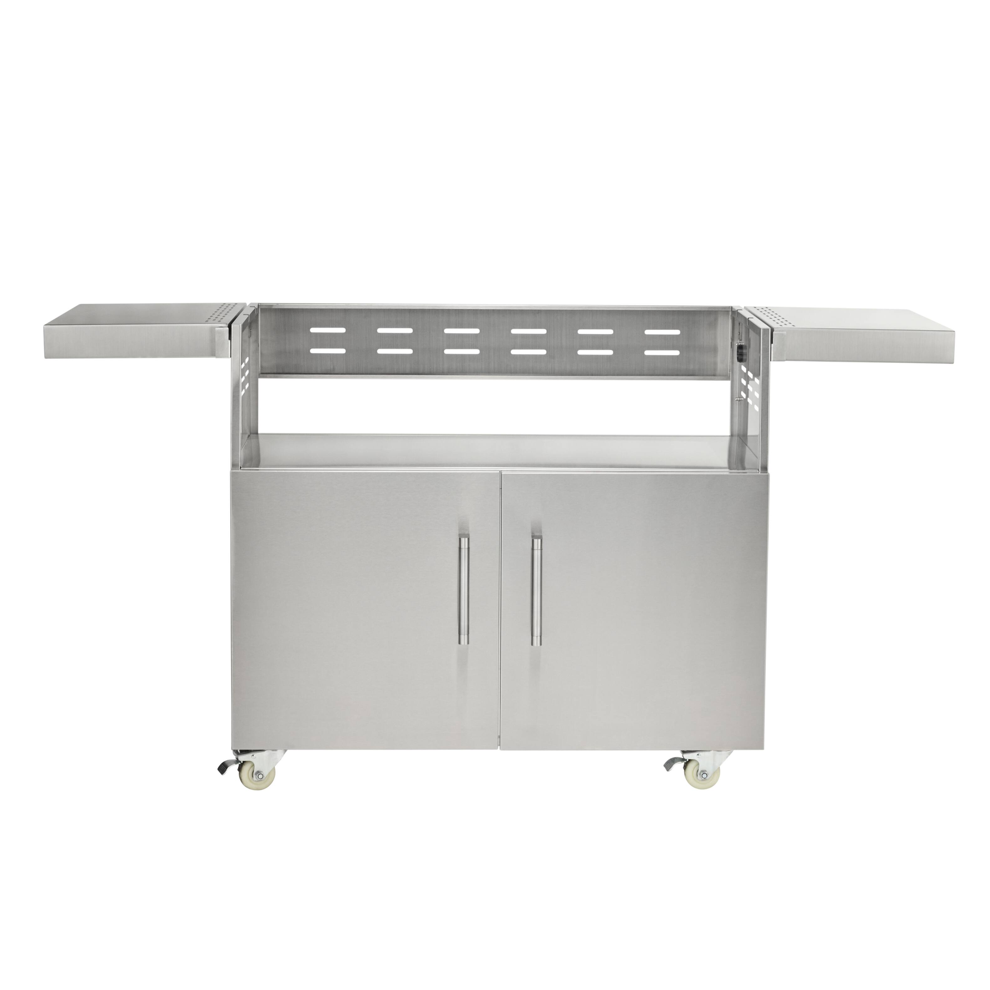 Front. Coyote Outdoor Living - Coyote Outdoor Living cart For 42" CL or SL-Series Grill - Stainless Steel.