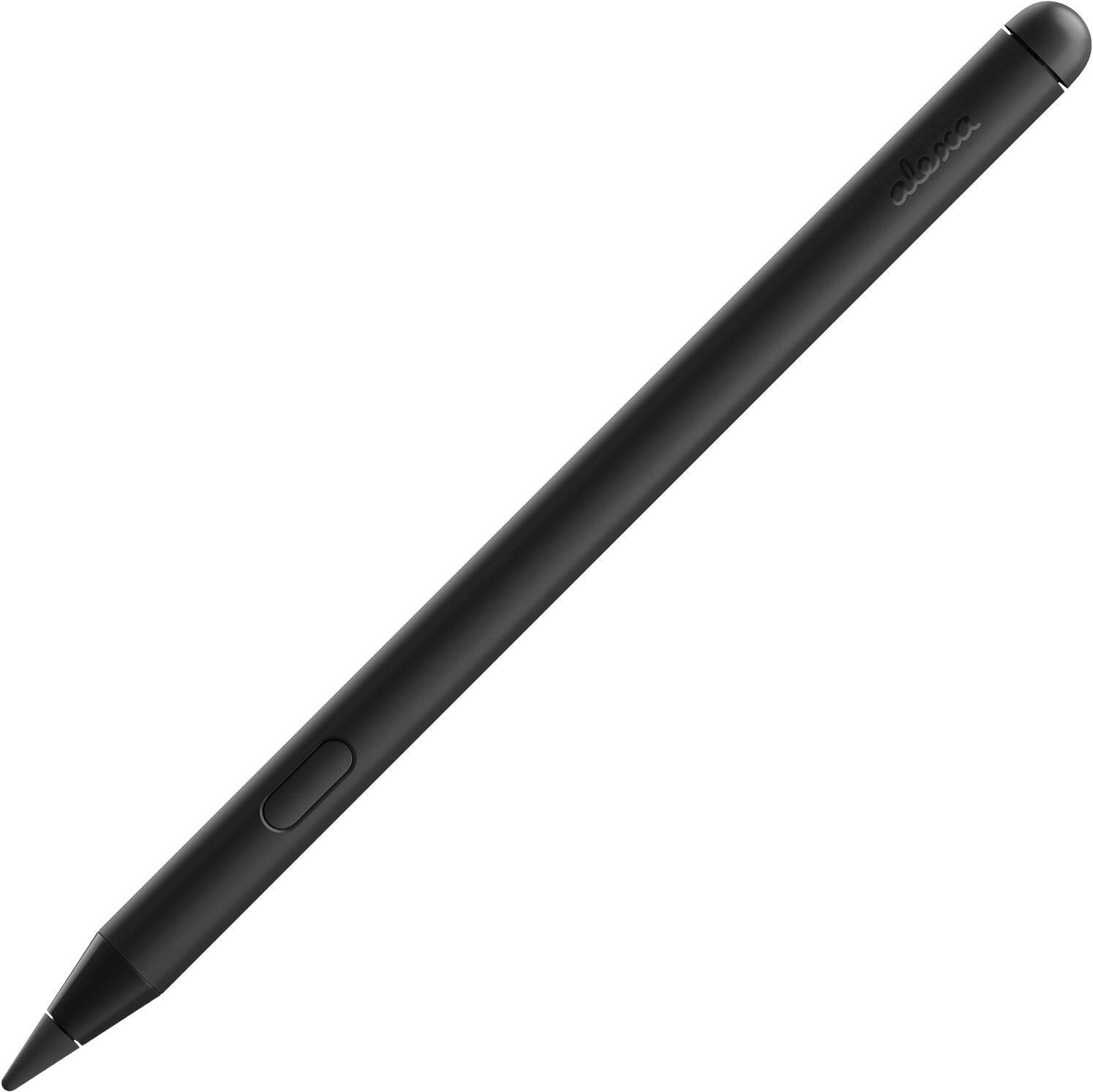 Angle. Amazon - Amazon Alexa Tablet Pro Pen with Eraser and Pen Finder – write naturally, find it easily, and charge magnetically - Black.