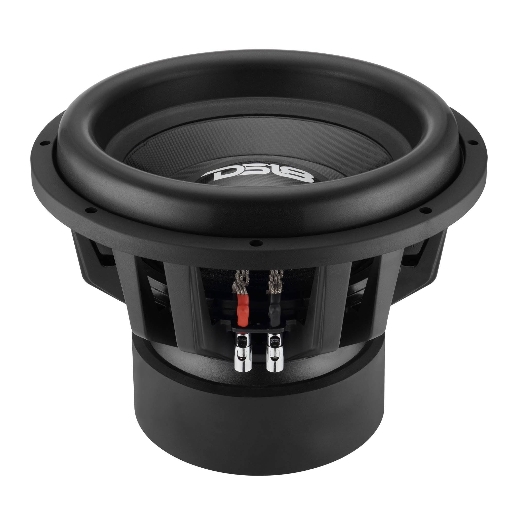 Angle. DS18 Audio - CARBON 15" High Excursion Carbon Fiber Cone Subwoofer, 3500W RMS Dual 1-Ohm.