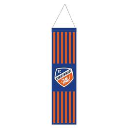 WinCraft - FC Cincinnati Wool Primary Logo Banner - Multicolor