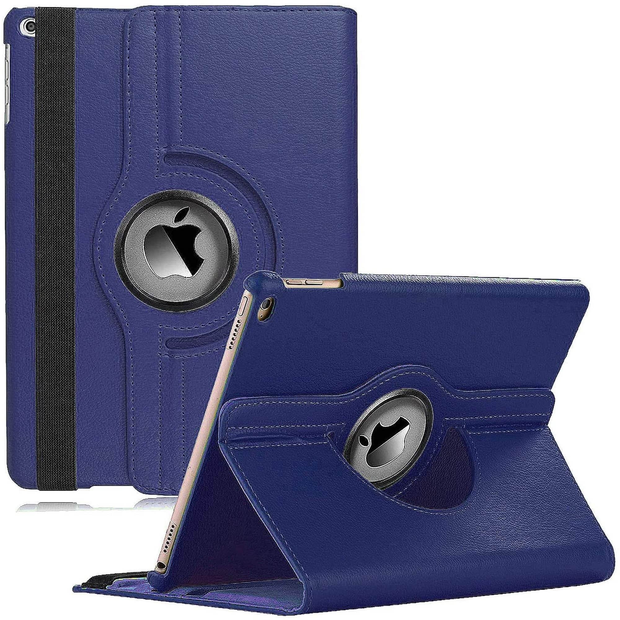 Entronix - 360� Rotating Case for iPad Mini 7 (A17 Pro) - Perfect Fit for 2024 Model - Navy Blue
