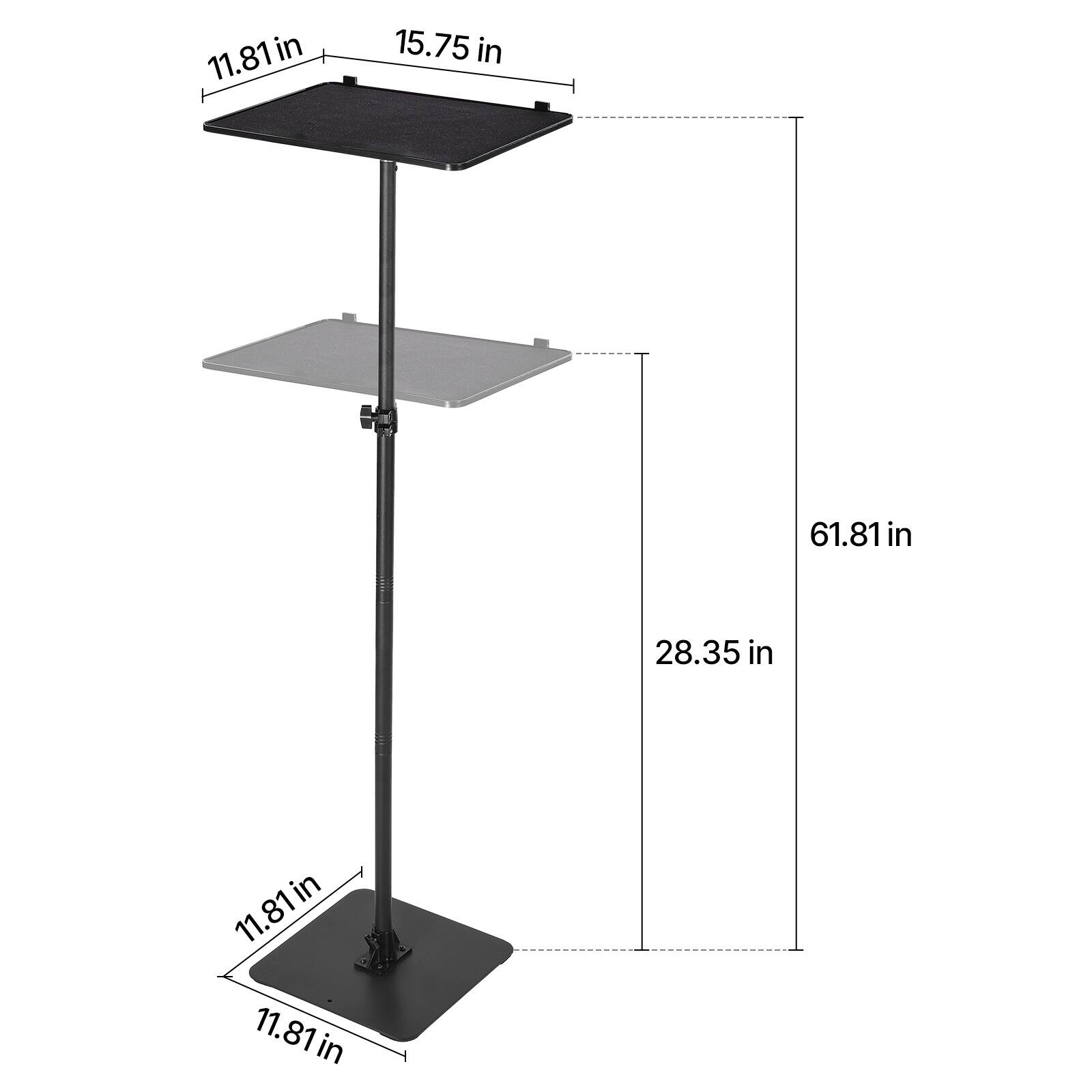 11.81 in  
15.75 in  
61.81 in  
28.35 in  
11.81 in  
11.81 in