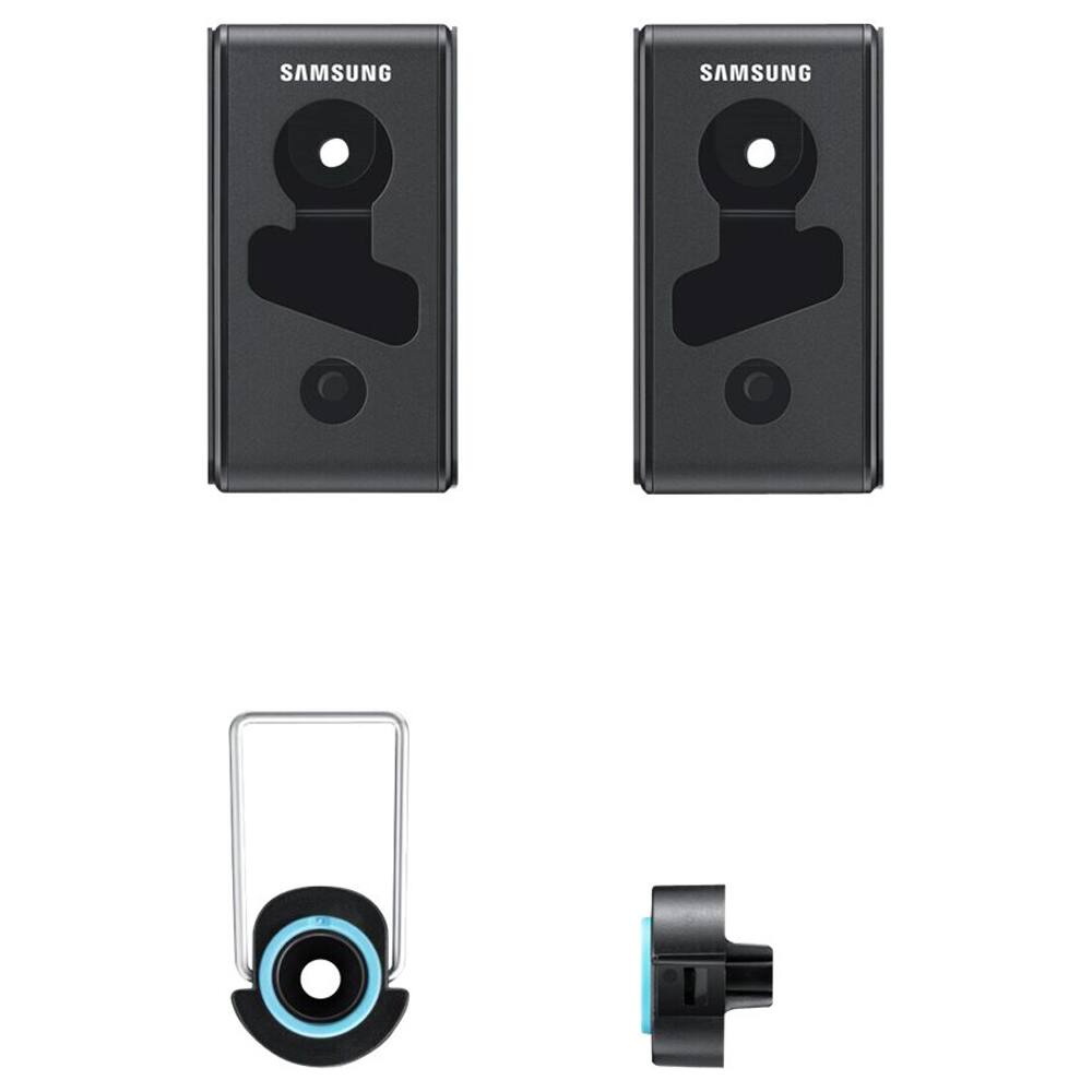 SAMSUNG  
SAMSUNG  

[Image of a transparent phone holder with a blue and black circular base]  

[Image of a black phone holder with a blue accent]